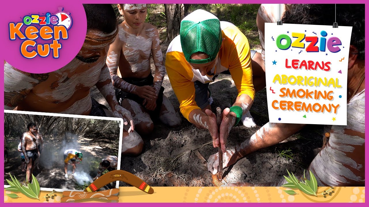 Learn About Aboriginal Smoking Ceremony For Kids With Ozzie | National Reconciliation Week Australia