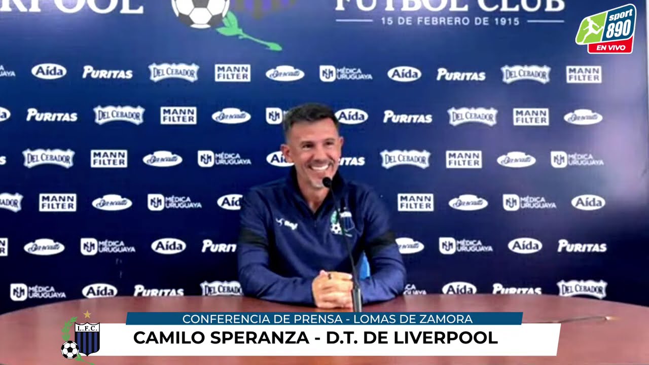 CAMILO SPERANZA: CONFERENCIA DE PRENSA DEL DT DE LIVERPOOL