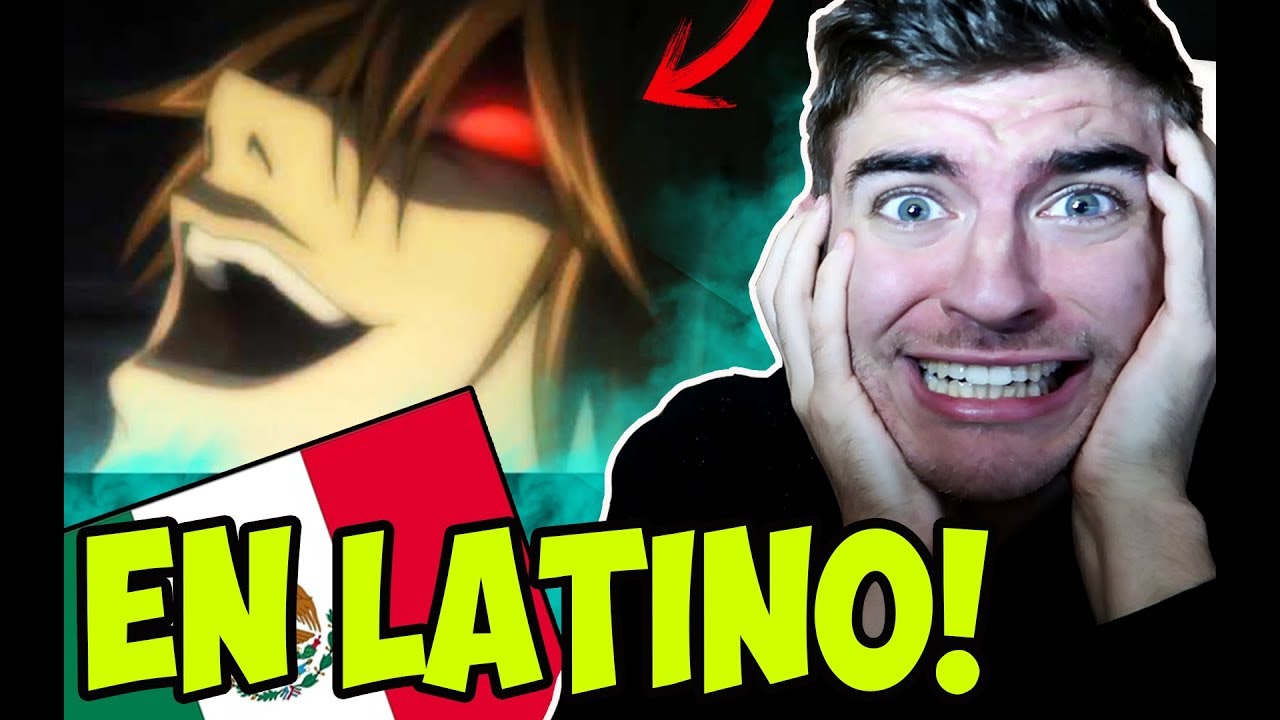 ESPAÑOL REACCIONA al DOBLAJE LATINO de DEATH NOTE😨 y NO LO PUEDE CREER.. ( YO SOY KIRA )