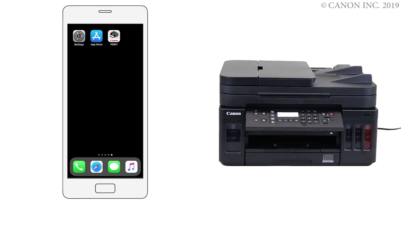 Canon PIXMA G7020 - Connecting Your iOS Device