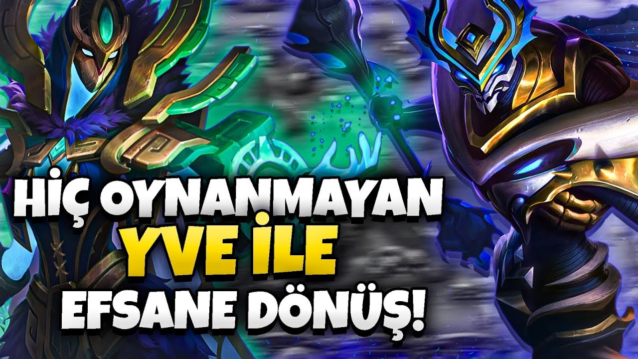 HERKESİN VARLIĞINI UNUTTUĞU KAHRAMAN YVE İLE EFSANE DÖNÜŞ! - BU ZHASK ÇOK BOZUK!  - Mobile Legends