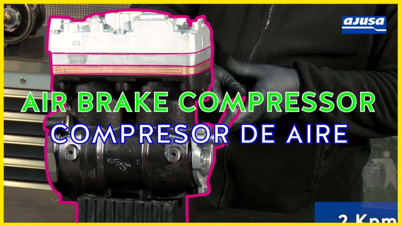 Reparación compresor de aire | Air brake compressor repair 🚚 Scania - D16