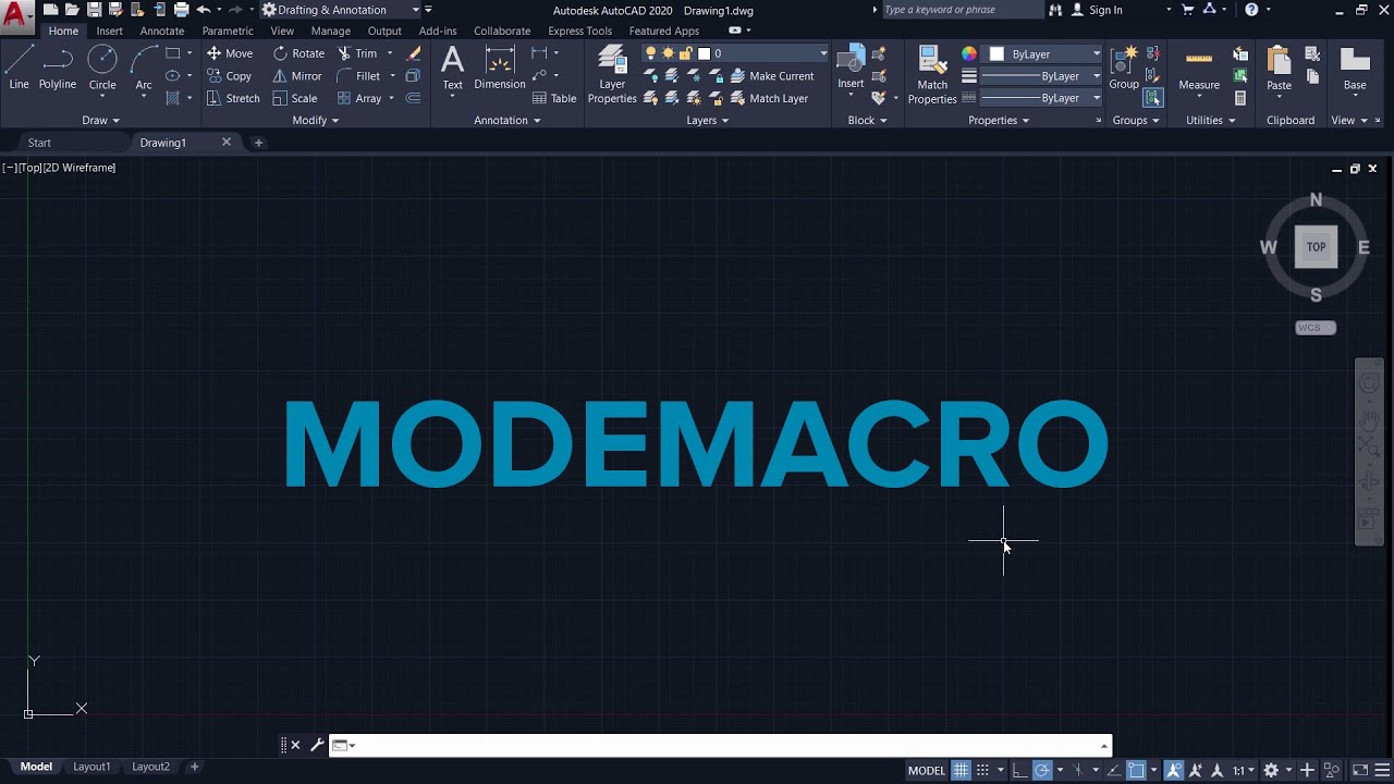 AUTOCAD MODEMACRO VARIABLE | COMMUNICATE AN INFORMATION THROUGH THE STATUS BAR