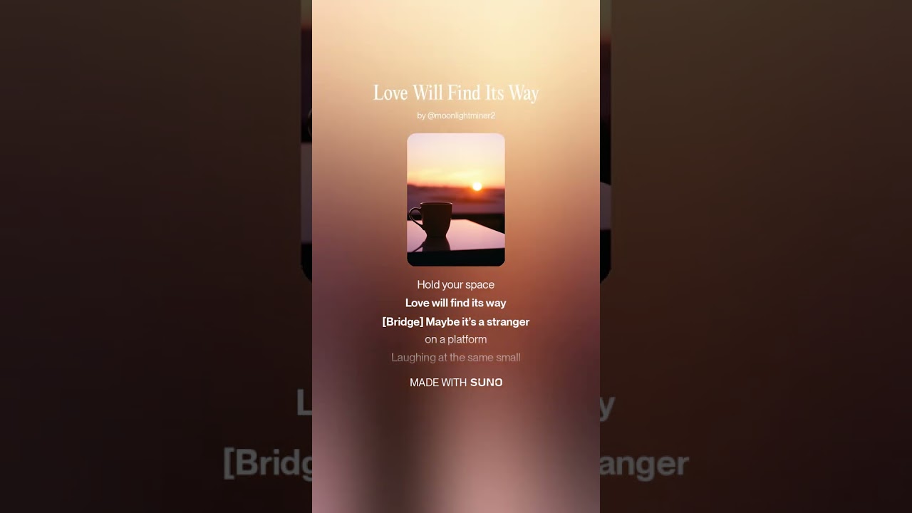 Love Will Find It's Way