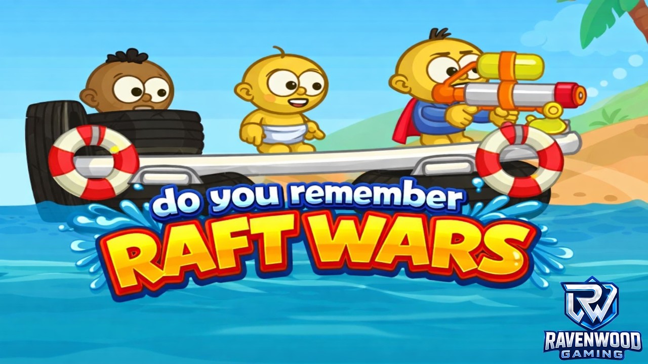 Do You Remember Raft Wars? 💦 Childhood Flash Game Throwback!