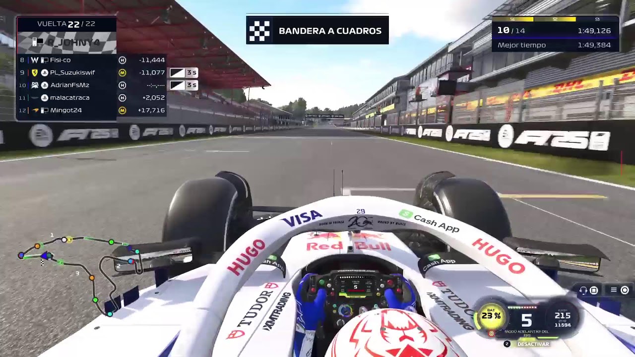 Hispania esports GP Bélgica F1 25 XIV Edición