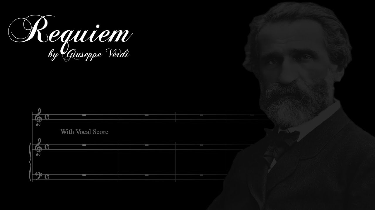 Choral Karaoke - Requiem - Giuseppe Verdi - with vocal score