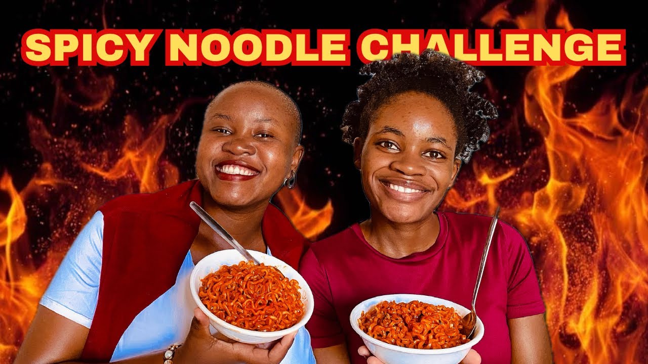 Spicy Noodle Challenge: I almost passed out?! | Watch Till The End| Namibian YouTuber 
