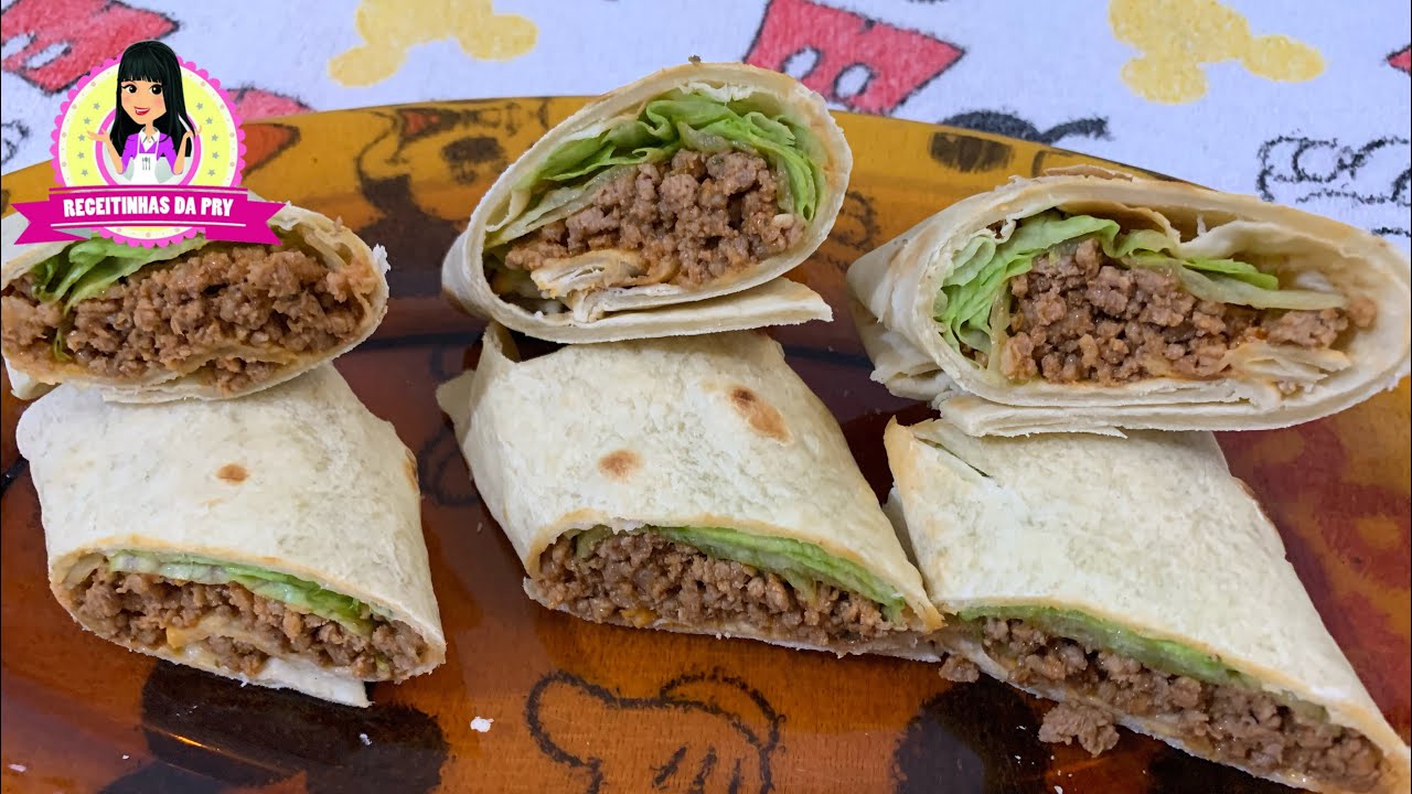COMO FAZER TORTILHAS E BURRITOS #receitinhadapry