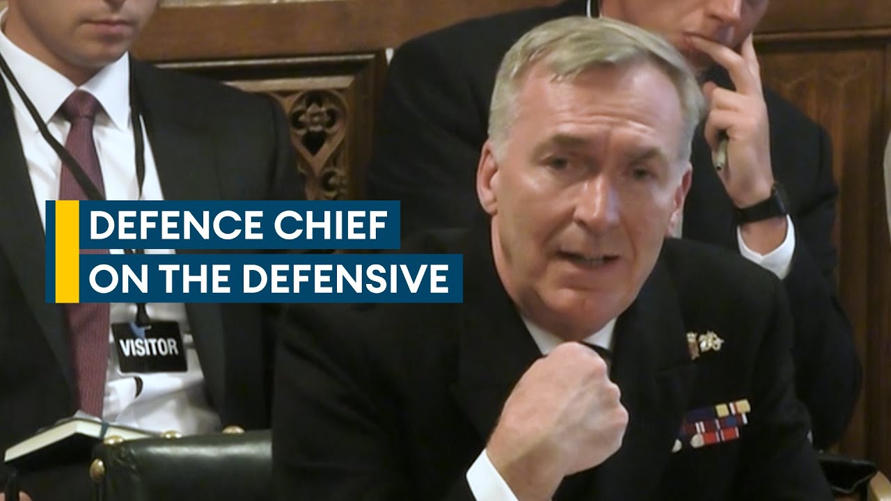 Military chief says UK forces would be ready to fight a war with Russia