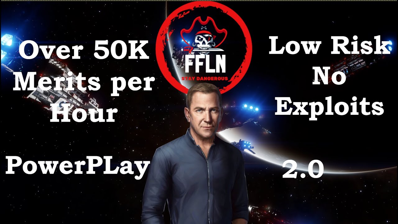Elite Dangerous PowerPlay 2.0, How to Power Kills 50k+ merits per hour, No exploits or glitches