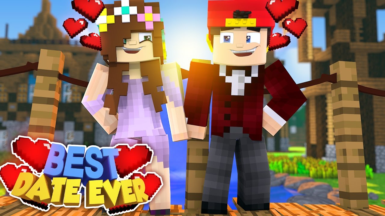 Minecraft Adventure - BEST DATE WITH LITTLE ALLY EVER!!