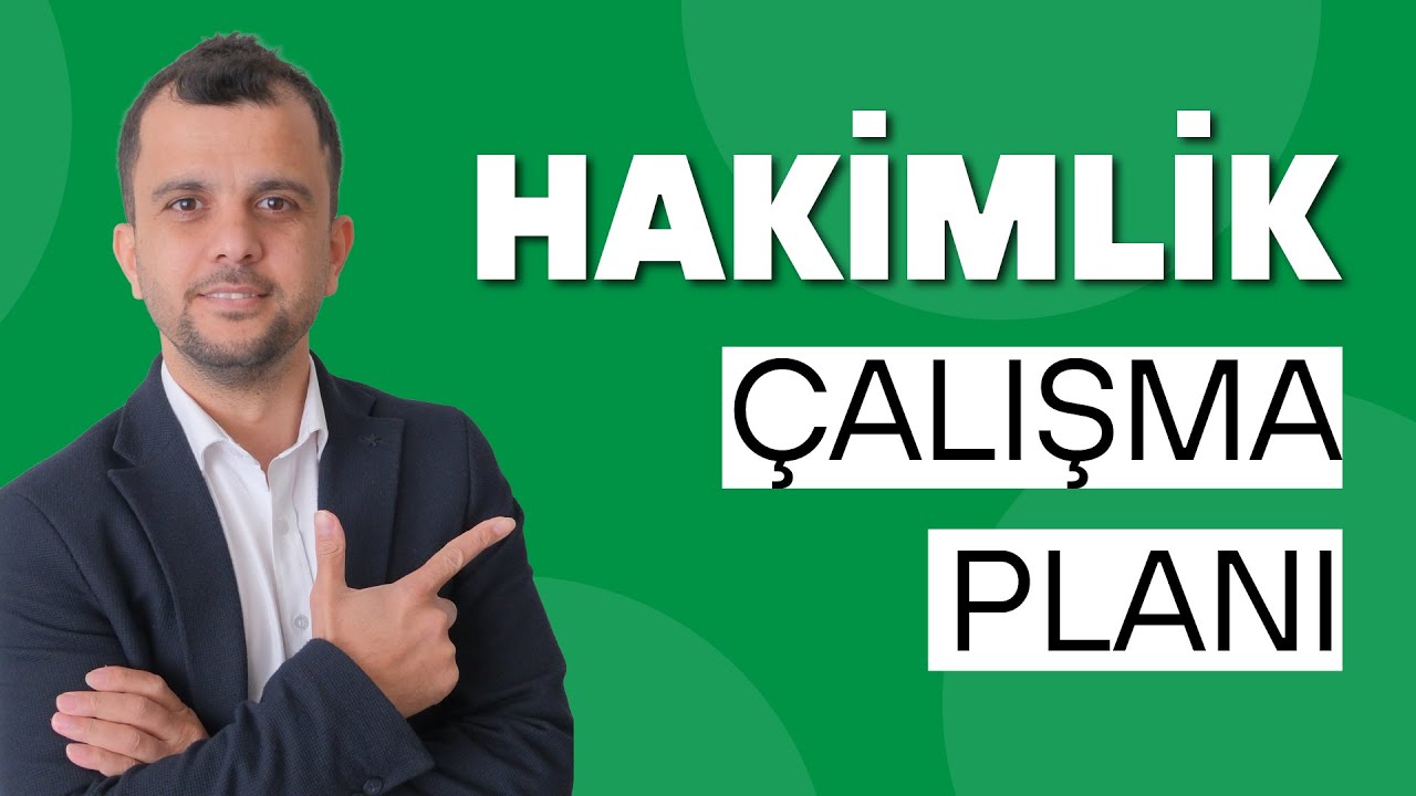 ADLİ - İDARİ Hakimlik Sınavı - Soru Planlaması - Mülakat Sıralaması