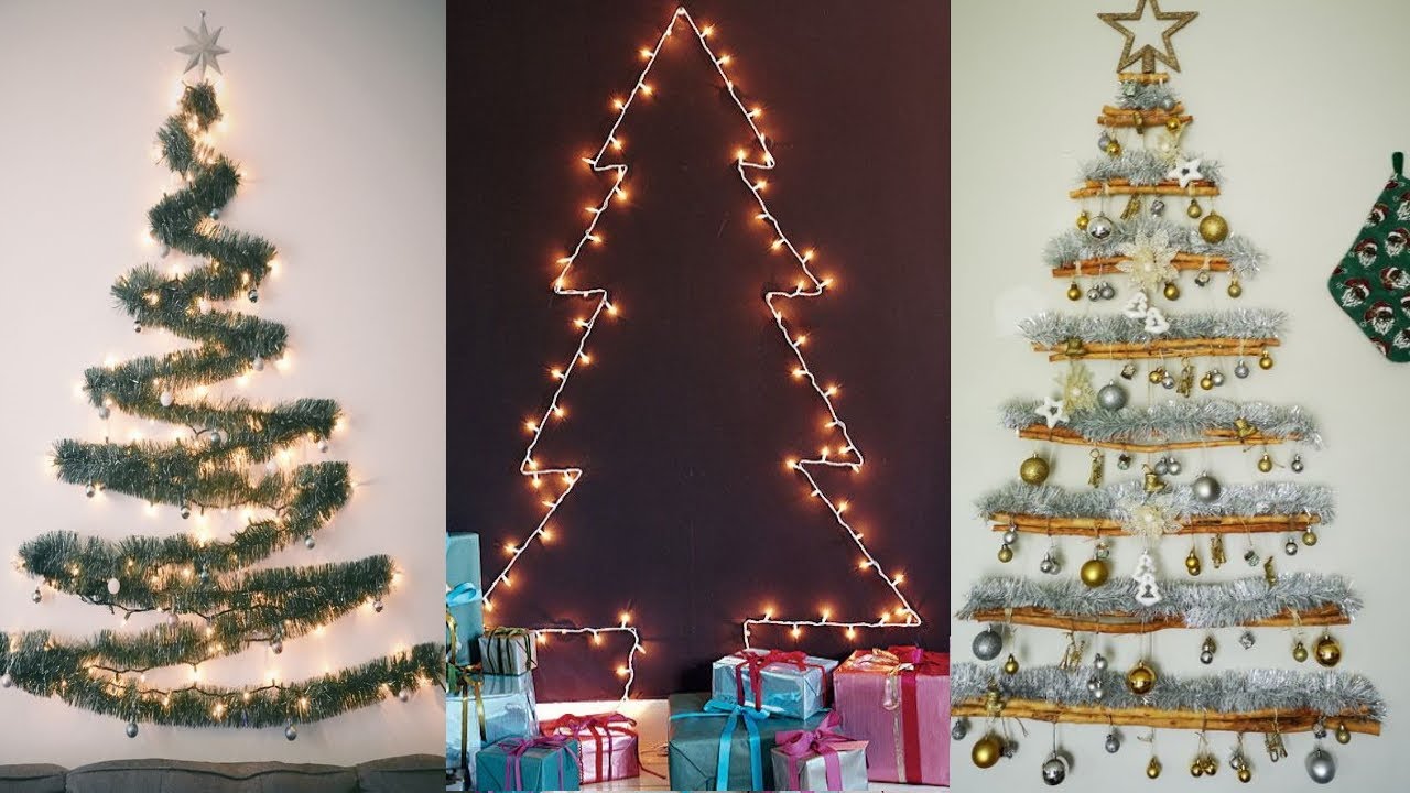 🎄+100 УДИВИТЕЛЬНЫХ РОЖДЕСТВЕНСКИХ ИДЕЙ 2025 - НАСТЕННЫЕ ЕЛКИ - ИДЕИ РОЖДЕСТВЕНСКОГО УКРАШЕНИЯ 2025🎄