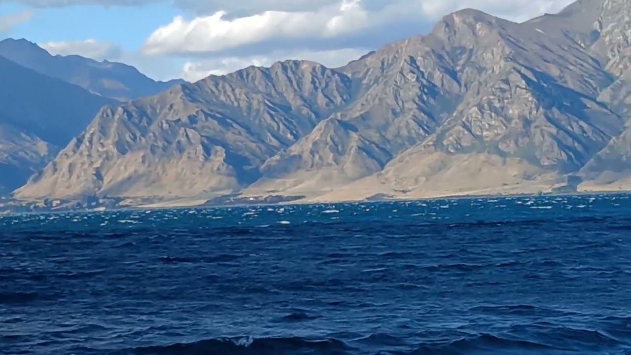 Lake Hawea march 2026 ,very windy evening 