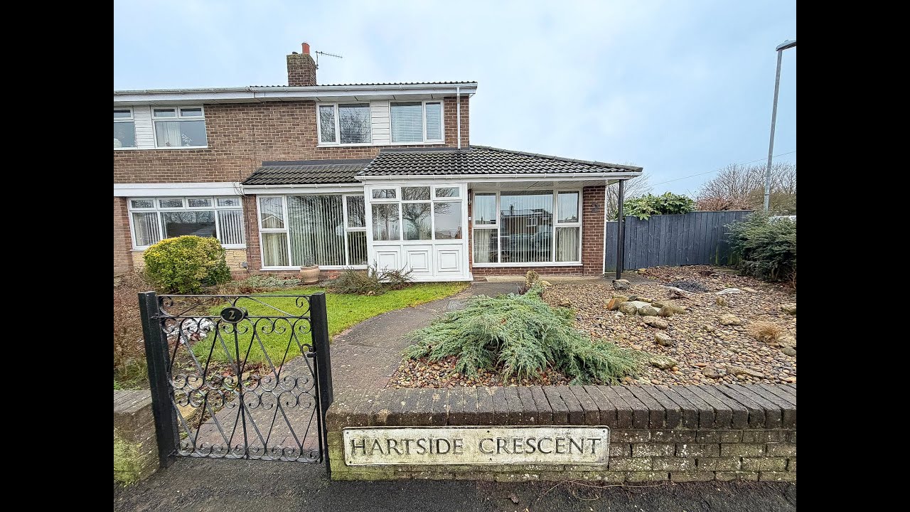 Agent Guided Tour: Hartside Crescent, NE21