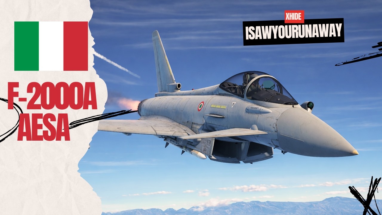 F-2000A [AESA] Typhoon - абсолютный охотник #warthunder