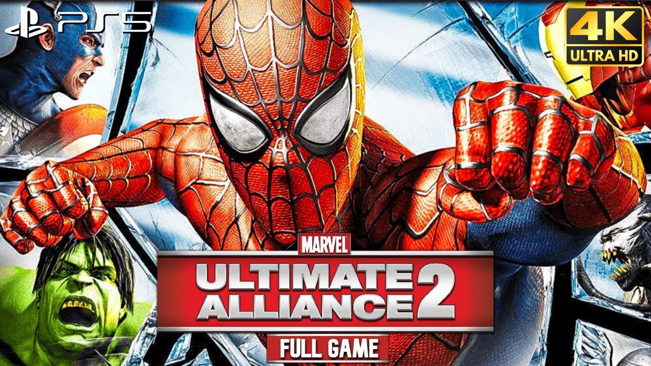 Marvel Ultimate Alliance 2 - Full Game Walkthrough (PS5) 4K 60FPS - Anti-Registration