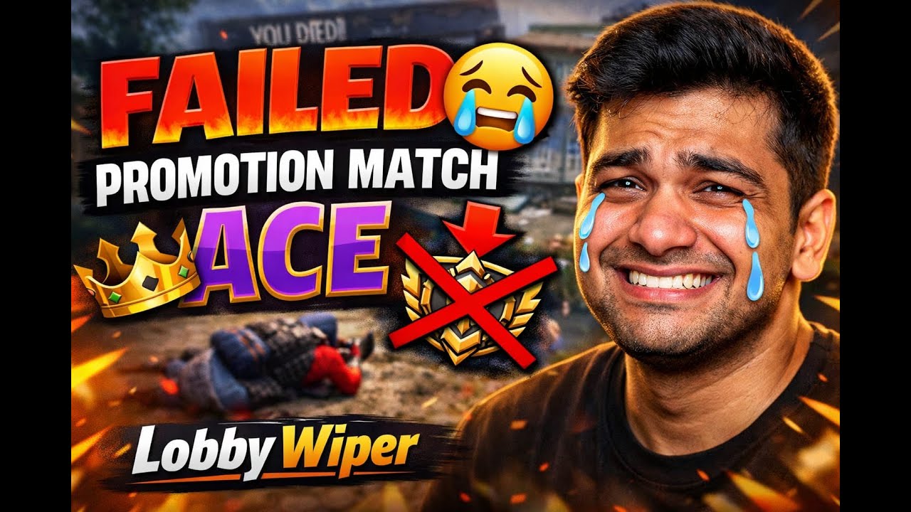 Failed In Promotion Match 😢 BGMI 🥵@lobbywipernk  #bgmi
