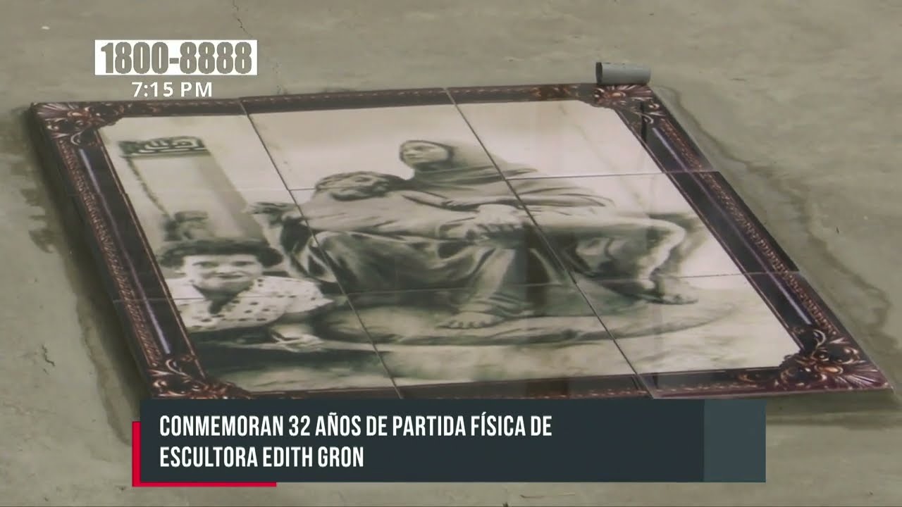Recuerdan a escultora Edith Gron a 32 a&ntilde;os de su paso a otro plano de vida - Nicaragua