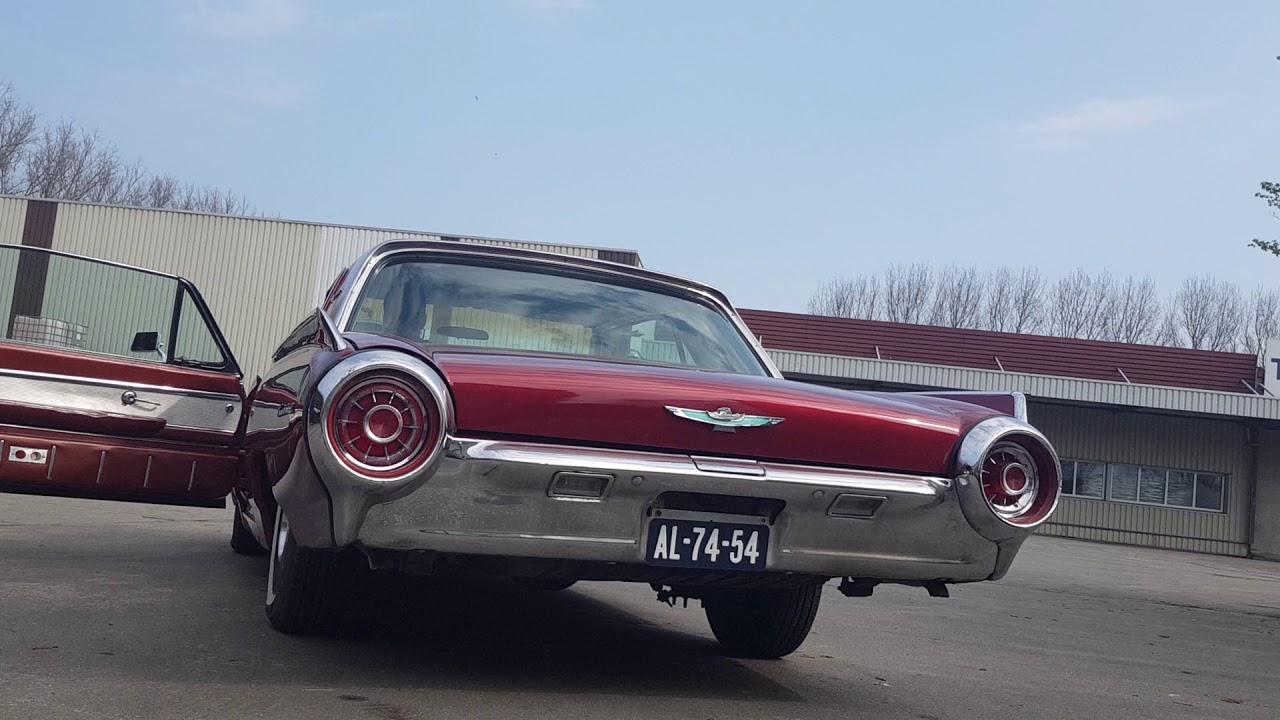 Ford Thunderbird 1963 390 6.4 v8 vintage v8 sound