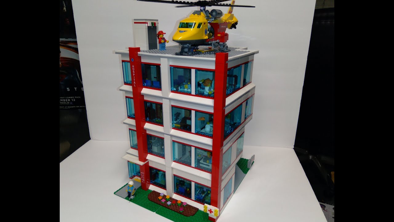 Lego 60204 Hospital MOC