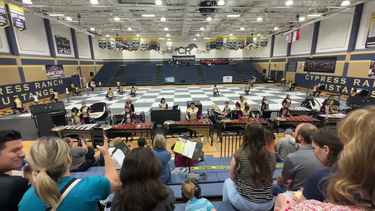 Pasadena Memorial High School Indoor Drumline- TCGC Indoor Percussion Area