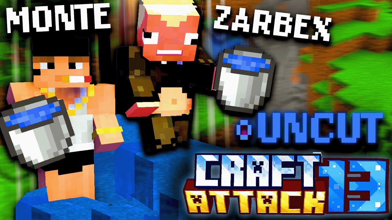 250&euro; MLG-BATTLE zwischen MONTE und ZARBEX! NEUES GRO&szlig;-PROJEKT?  | Craft Attack 13 | Tag 5 | UNCUT