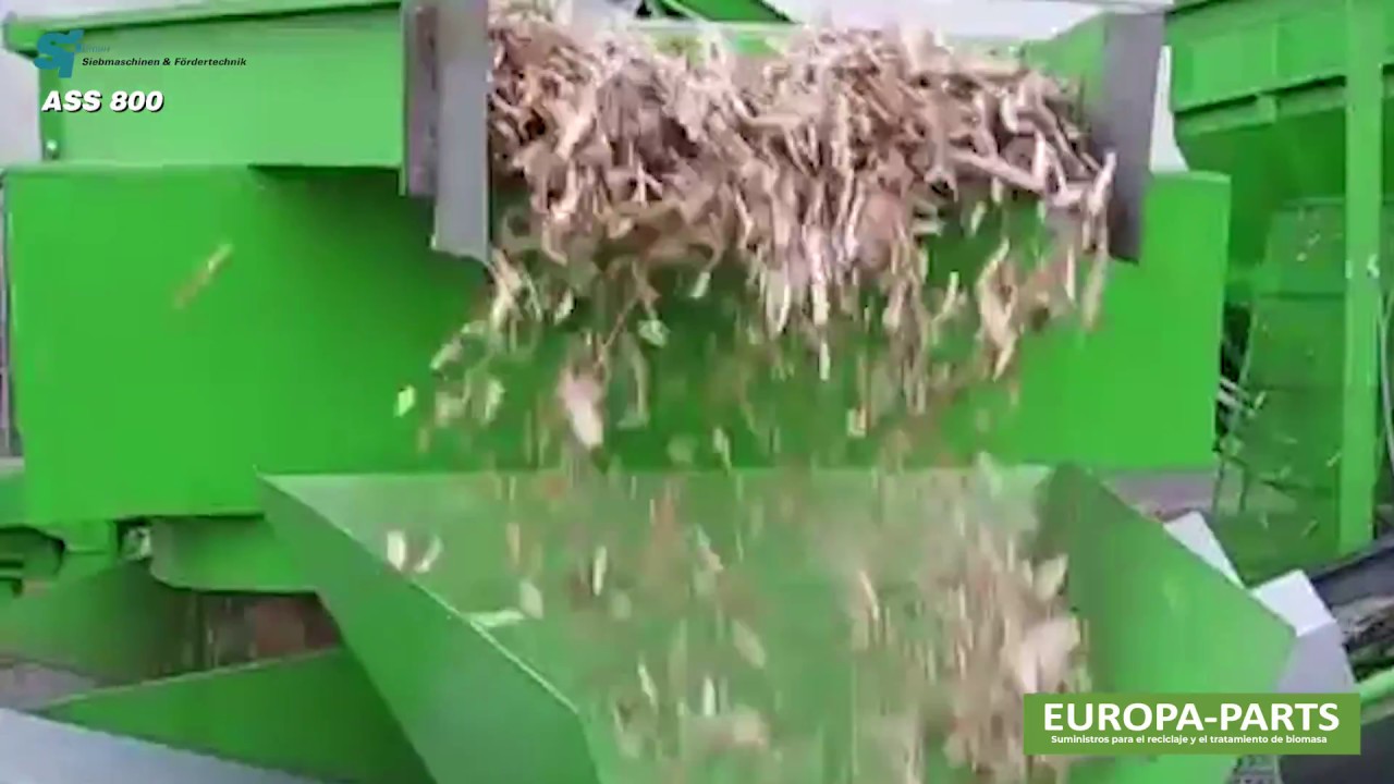 SF - Cribas para biomasa de alta calidad