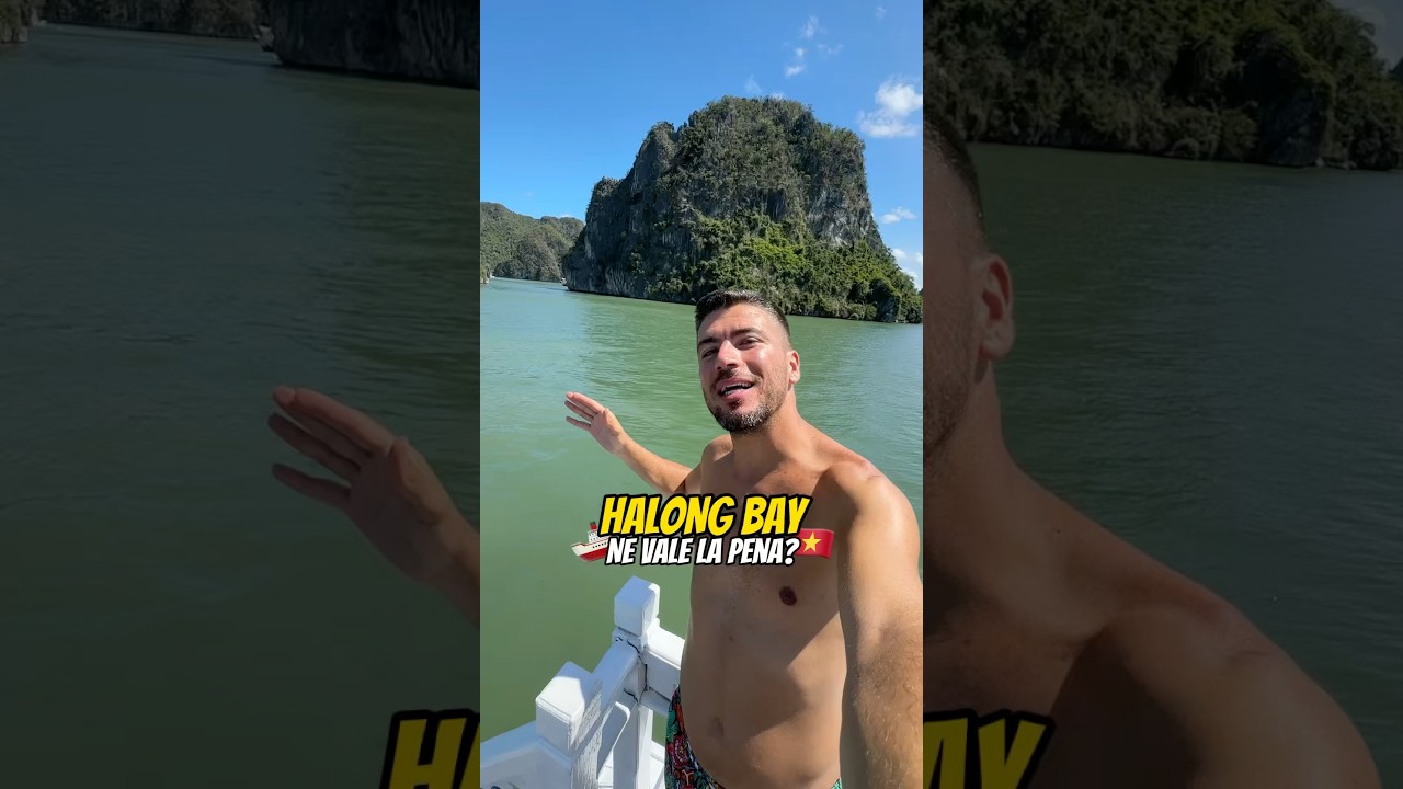 HALONG BAY NE VALE LA PENA? 👀🏝️🇻🇳 #halongbay #vietnam #viaggi