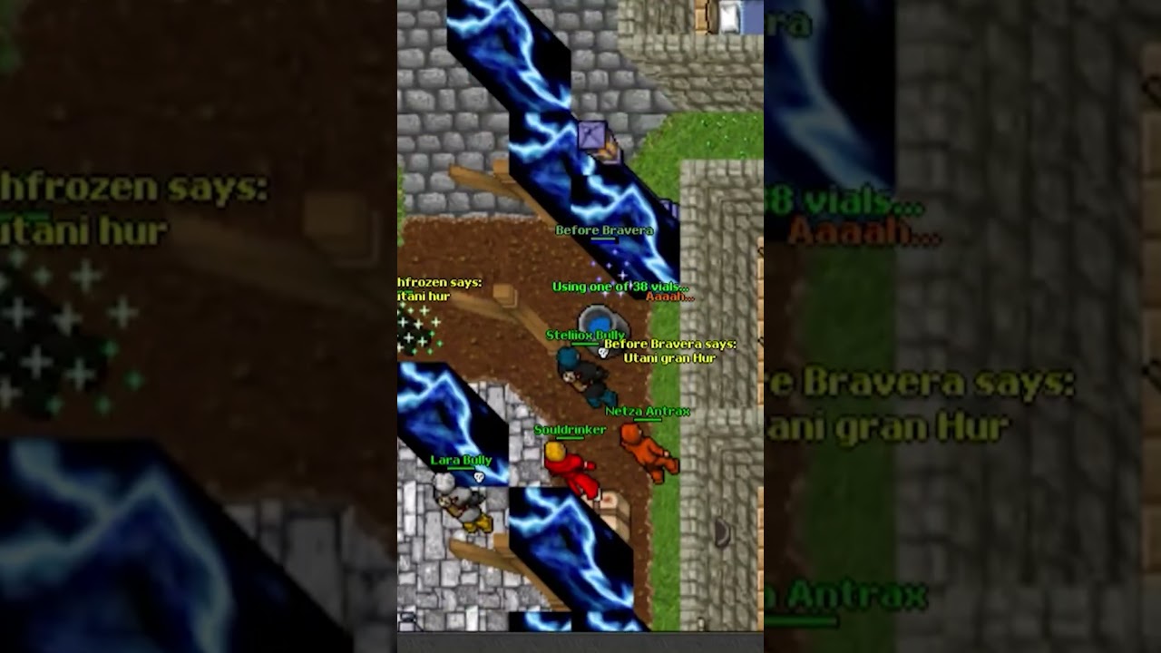 Nie dał się złapać w trapa #tibia #games #treasura