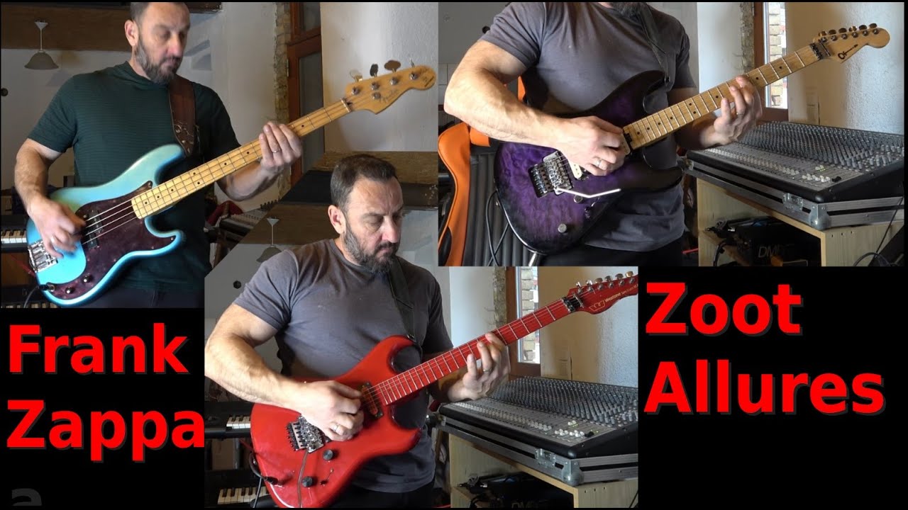 Zoot Allures, Frank Zappa, full cover.