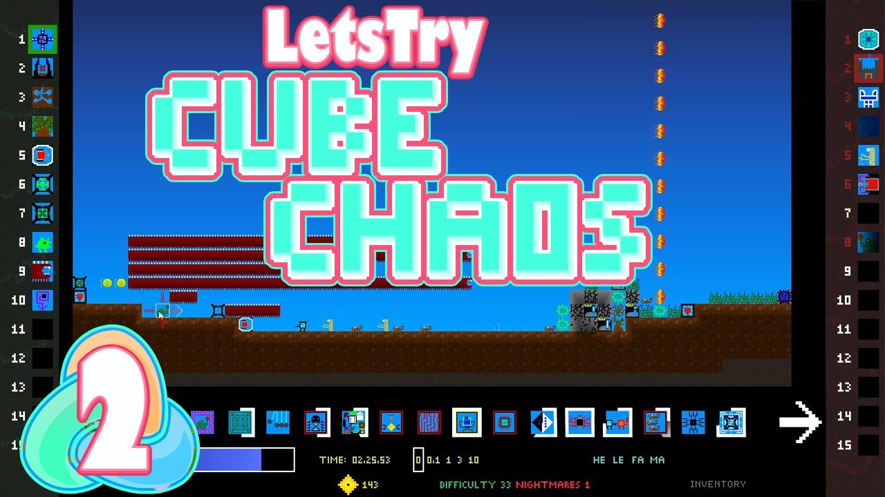 Armored Fly's of.. FLYING! Let's Play Cube Chaos Episode 2