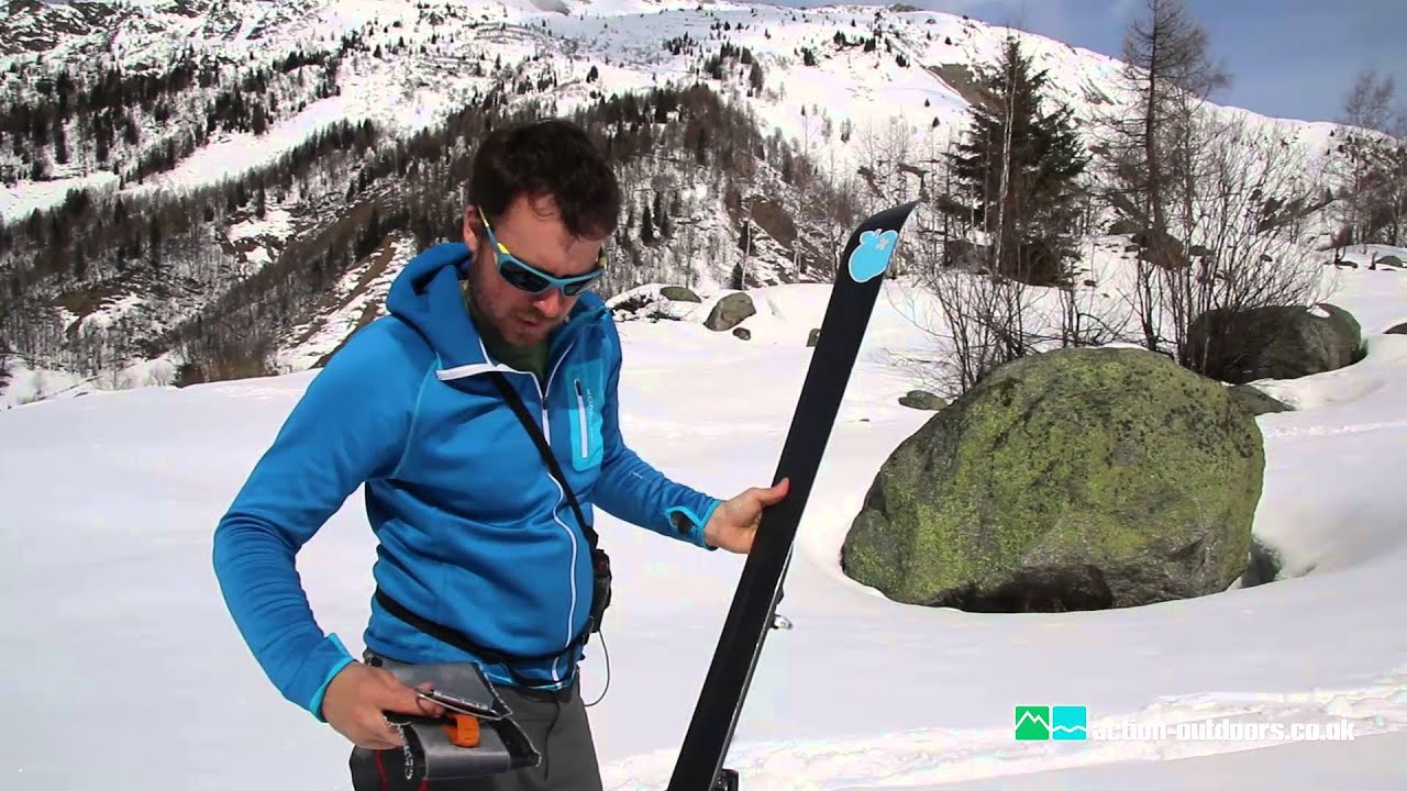 How to put skins on skis or splitboard