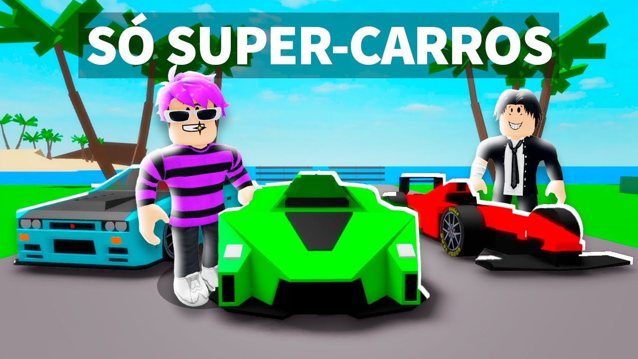 FIZ UM ENCONTRO de SUPER-CARROS NO BROOKHAVEN