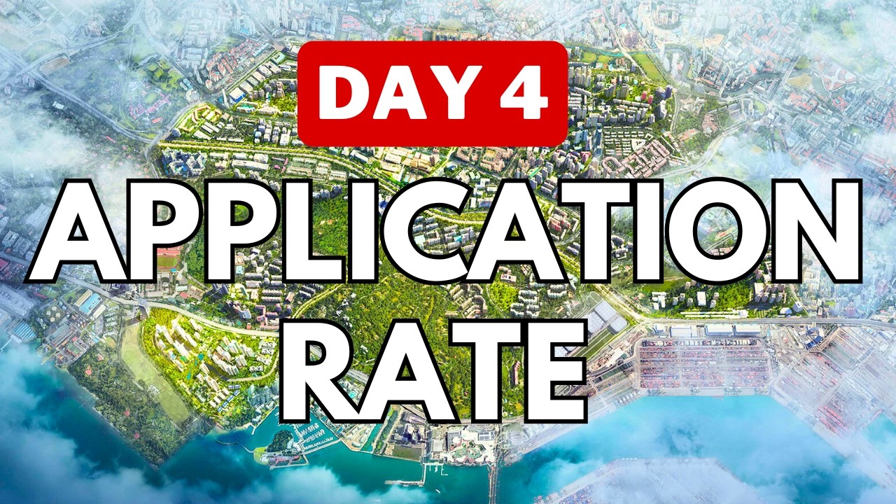 📊Latest BTO Application Rate: June 2026 BTO in Singapore (Day 4) from HDB