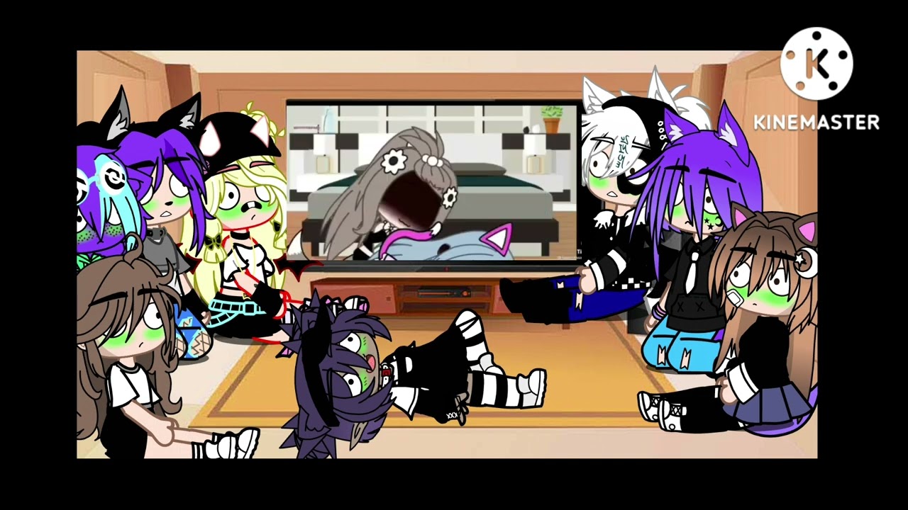 reaccionando a videos toxicos con gacha tubers