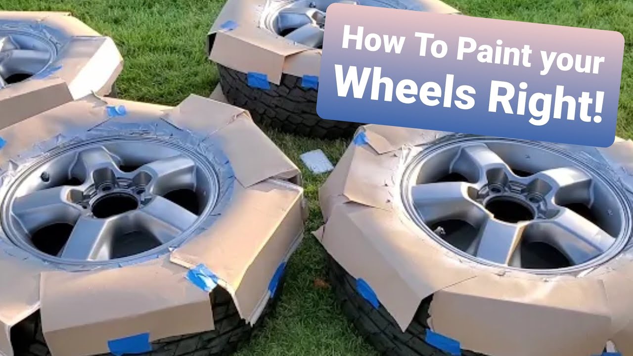 ✅ Everything you need to know:  Painting your wheels 👀