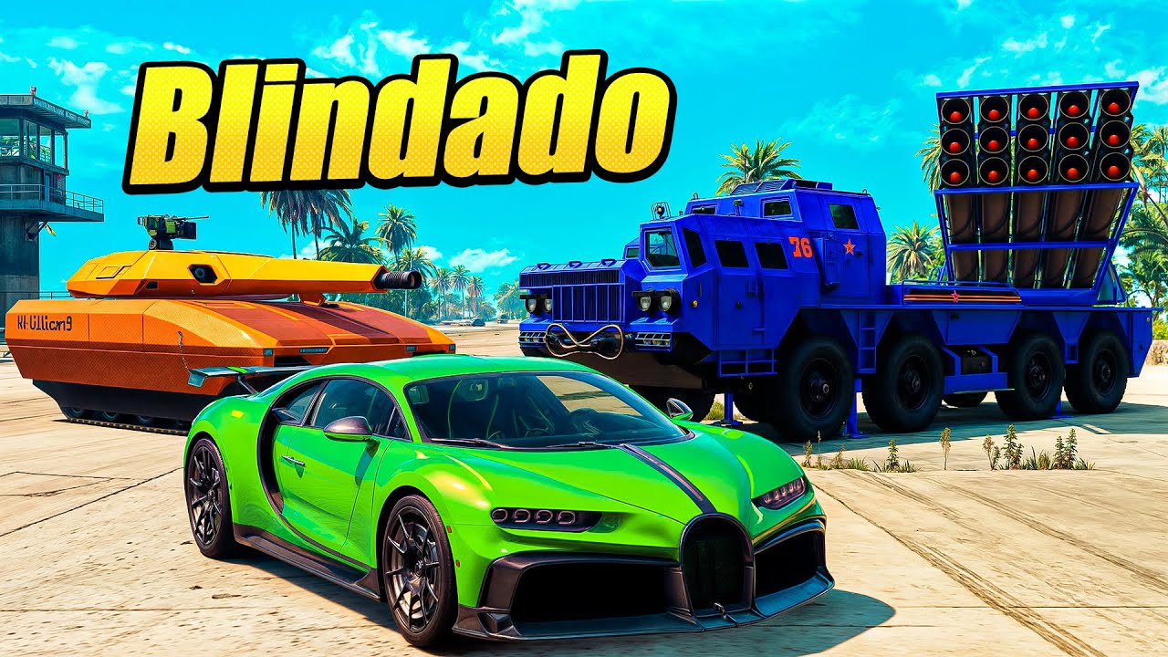 PROTEGEMOS MI BUGATTI CON MI TANQUE BLINDADO 😰