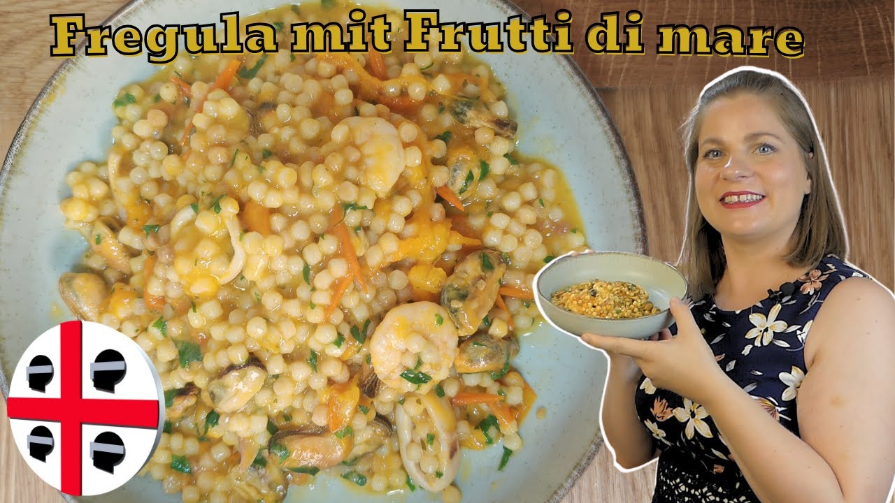 Fregola Sarda mit Meeresfrüchten | Fregula ai frutti di mare