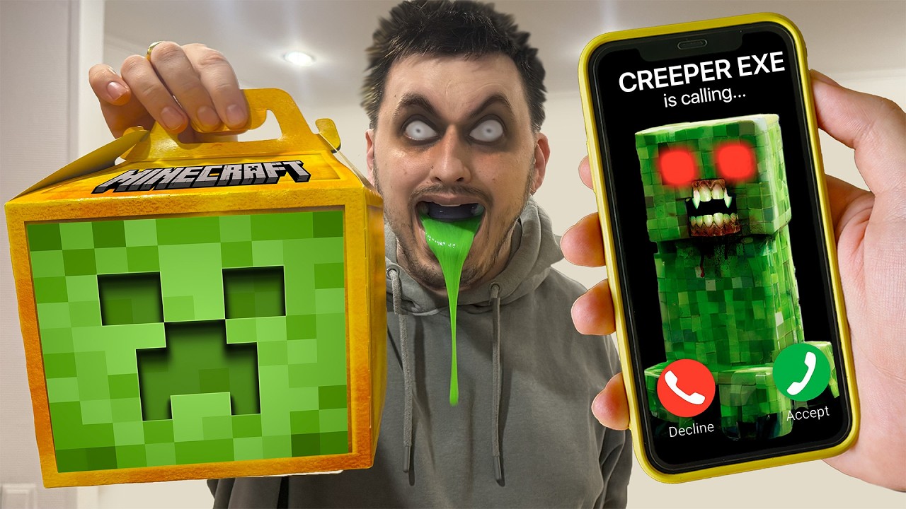 CREEPER IS CALLING NIKPIG (MINECRAFT SHORT MOVIE)