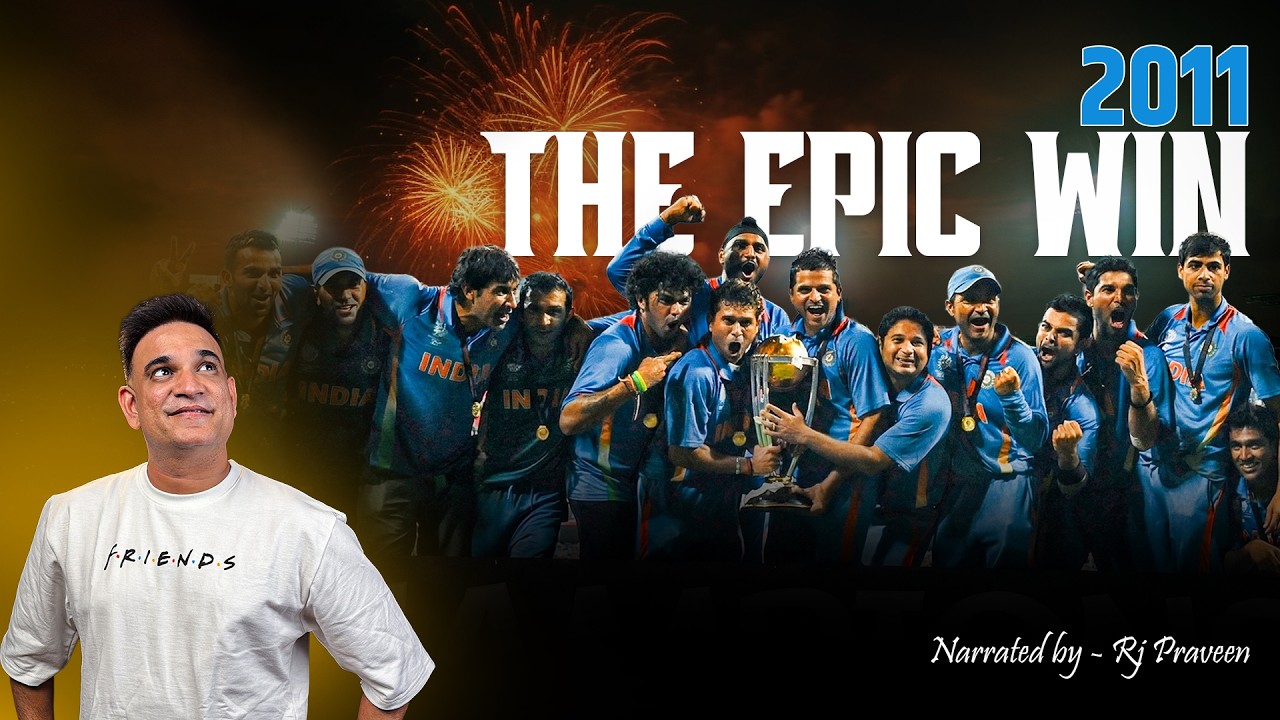Dhoni Aur India Ki Historic 2011 World Cup Win 💙 | Indian Cricket Team | RJ Praveen