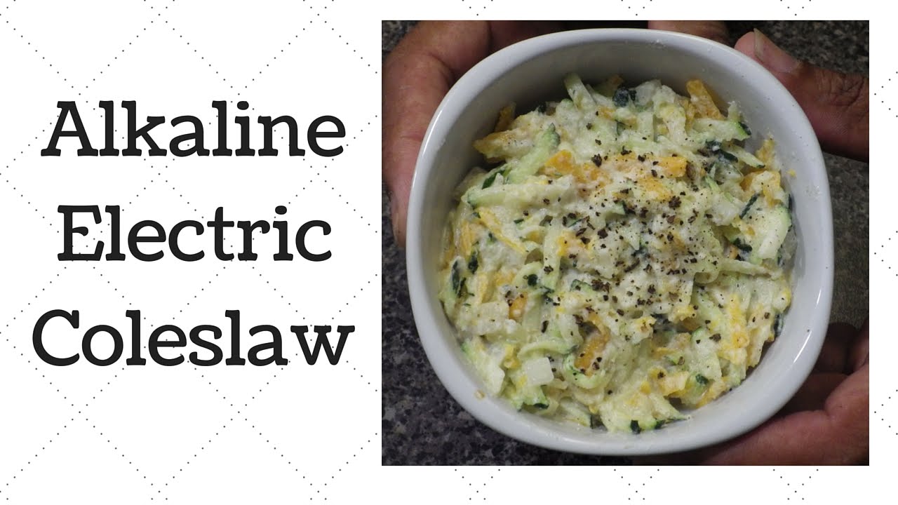 Coleslaw Dr. Sebi Alkaline Electric Recipe