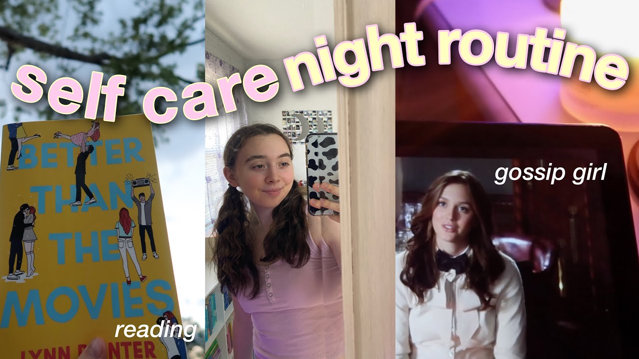 summer self care night routine 2023 🌙✨🤍 // a summer self care night in my life (+ mini book haul)