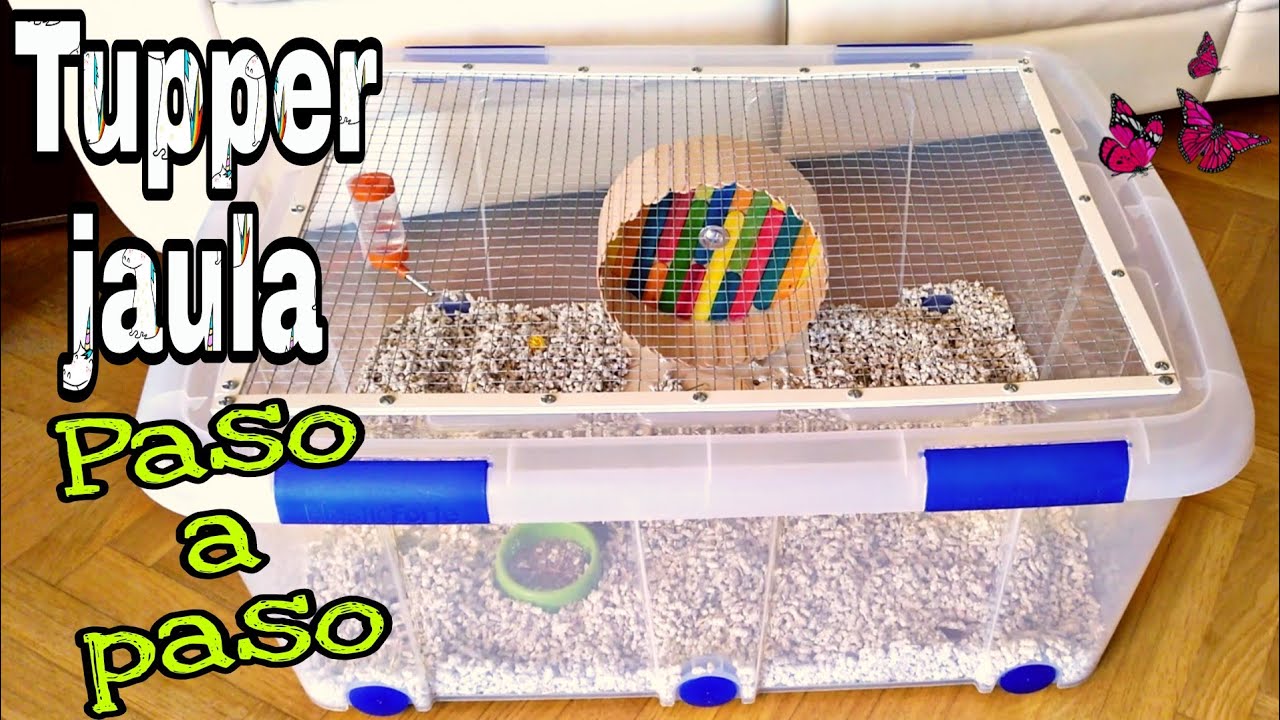 Как сделать клетку TUPPER CAGE шаг за шагом