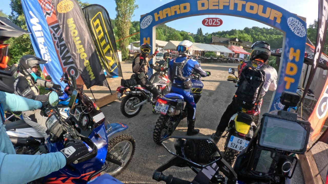 Hard defi tour 2025 - jour 1 - Tenere 700