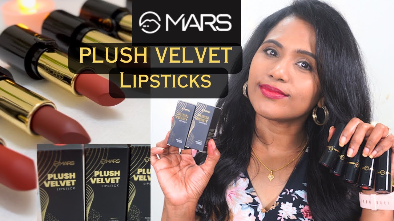 *NEW* Mars plush velvet lipsticks 😍 | Swatches & Review