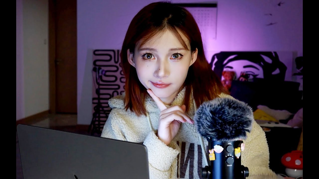 【ASMR】Q&A after eye bag surgery