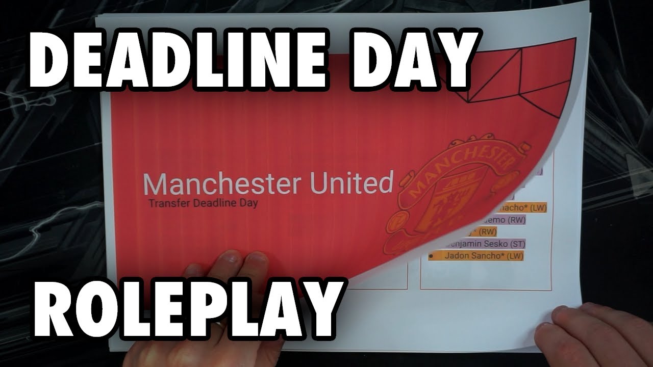 ASMR | Transfer Agency - Deadline Day Roleplay!