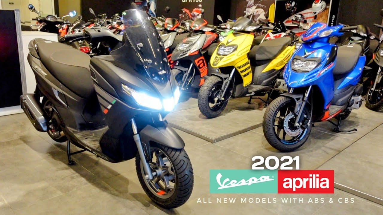 All Vespa & aprilia new models - ABS & CBS available in Bangladesh || aprilia SXR 160 || ScooterMan